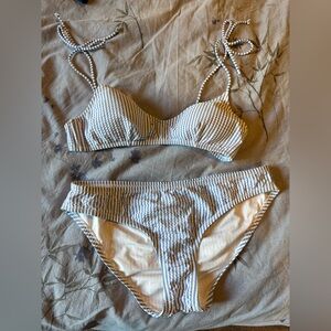 J. Crew Stripe Bikini